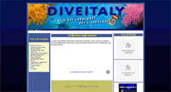 Desktop Screenshot of diveitaly.com